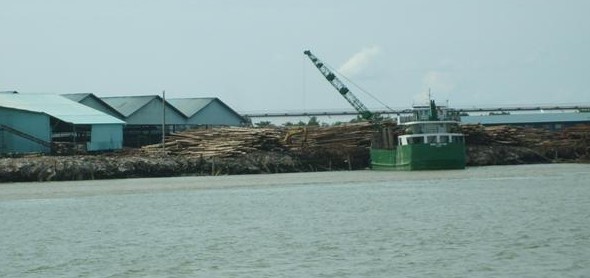 Log bunker